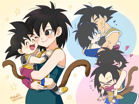 bardock and fasha|gine goku mom.